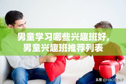 男童学习哪些兴趣班好,男童兴趣班推荐列表