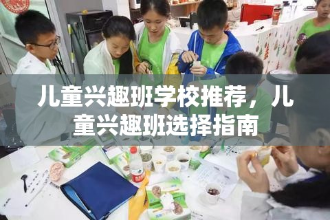 儿童兴趣班学校推荐，儿童兴趣班选择指南