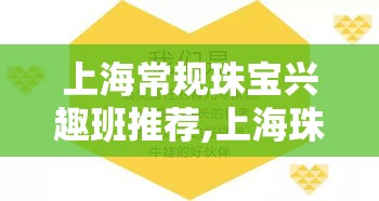 上海常规珠宝兴趣班推荐,上海珠宝兴趣班选择指南