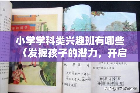 小学学科类兴趣班有哪些（发掘孩子的潜力，开启学科类兴趣之旅）