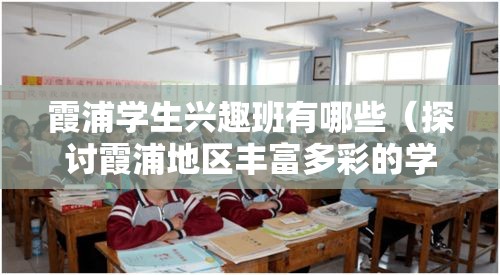 霞浦学生兴趣班有哪些（探讨霞浦地区丰富多彩的学生课外活动）