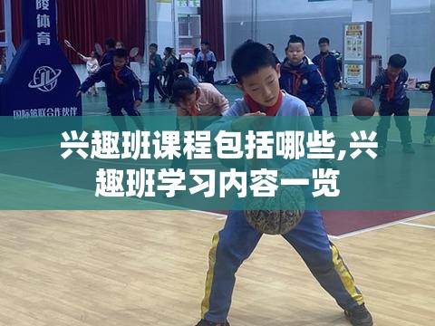 兴趣班课程包括哪些,兴趣班学习内容一览