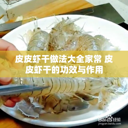 皮皮虾干做法大全家常 皮皮虾干的功效与作用