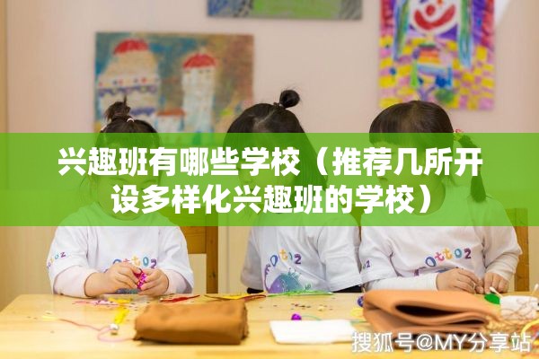 兴趣班有哪些学校（推荐几所开设多样化兴趣班的学校）