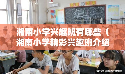 湘南小学兴趣班有哪些（湘南小学精彩兴趣班介绍）