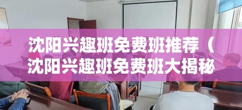 沈阳兴趣班免费班推荐（沈阳兴趣班免费班大揭秘）