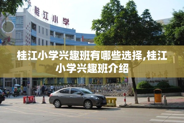 桂江小学兴趣班有哪些选择,桂江小学兴趣班介绍