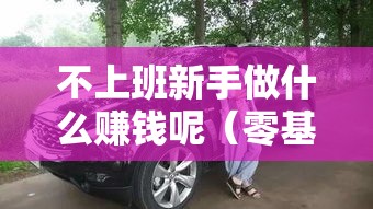 不上班新手做什么赚钱呢（零基础创业项目推荐）