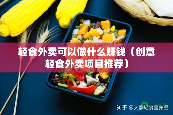 轻食外卖可以做什么赚钱（创意轻食外卖项目推荐）