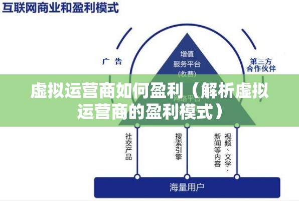 虚拟运营商如何盈利（解析虚拟运营商的盈利模式）