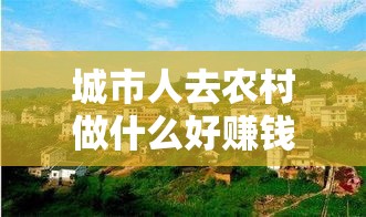 城市人去农村做什么好赚钱（农村创业项目推荐）