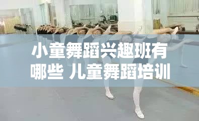 小童舞蹈兴趣班有哪些 儿童舞蹈培训班价格怎么安排比较合理