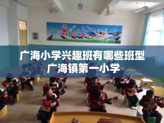 广海小学兴趣班有哪些班型 广海镇第一小学