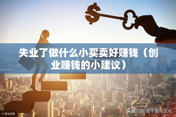 失业了做什么小买卖好赚钱（创业赚钱的小建议）