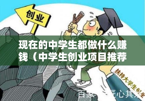 现在的中学生都做什么赚钱（中学生创业项目推荐）