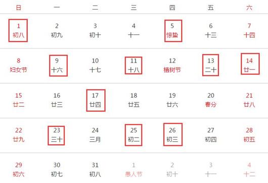 10月吉利日子 10月吉利的日子