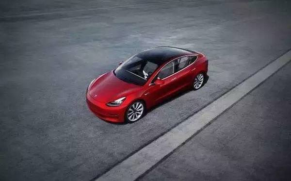 model3改装红色卡钳 特斯拉model 3 卡钳