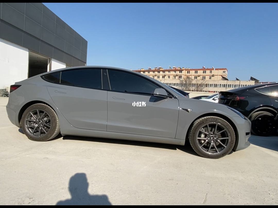 model3哑光纳多灰 特斯拉model 3哑光灰