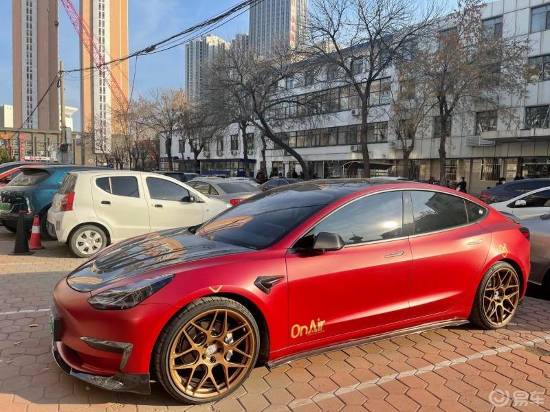 model3包围套件 特斯拉model3全包围座套安装