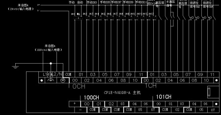 三菱plc接线实物图 三菱plc输入输出接线图实物图