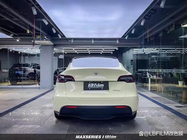 特斯拉modely全车窗膜3m 