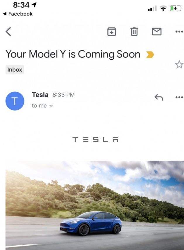 在售modely交付进度 model y 性能版交付时间