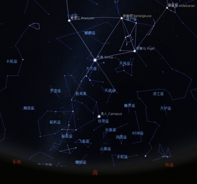 星座位置分布图 12星座的位置及星图