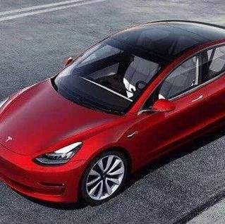 特斯拉model3白红 特斯拉model 3红标