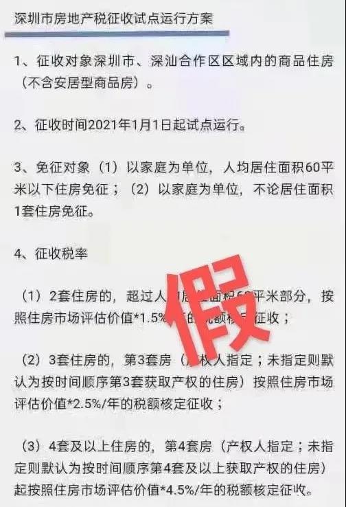 房地产税面积征收标准 房地产税多大面积开始征收