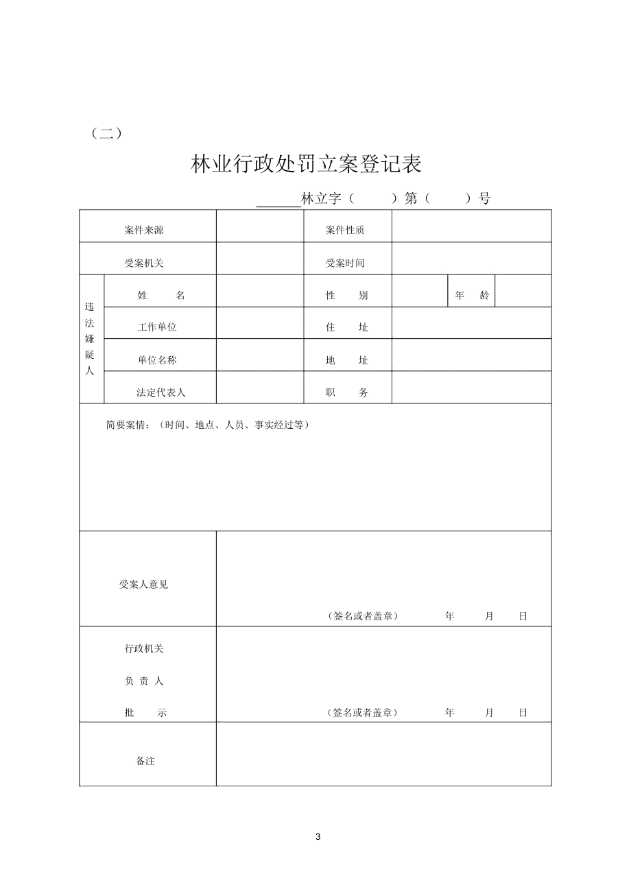 林业行政处罚 林业行政处罚较大数额罚款