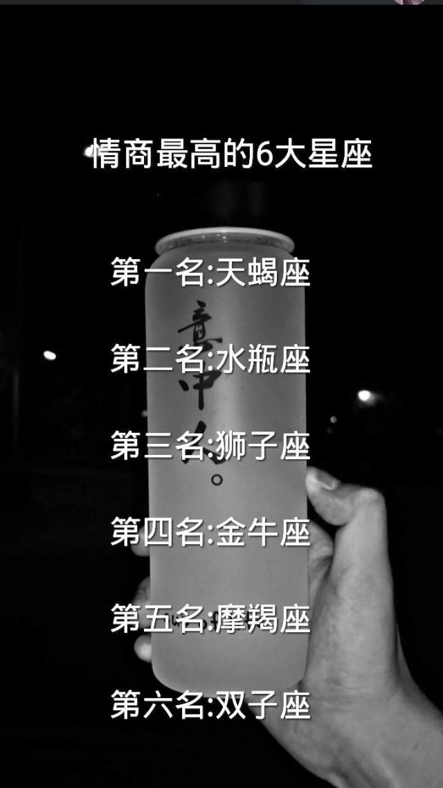 星座情商(星座情商指数)