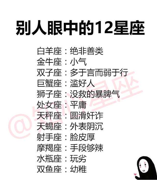 12星座善良排名(12星座善良排名表全部星座)