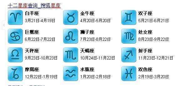 星座查询阴历查询表(星座查询阴历查询表天气预报)