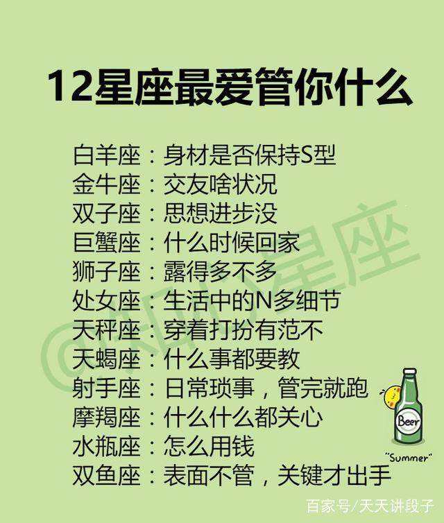 12星座的颜值(12星座的颜值是多少分)