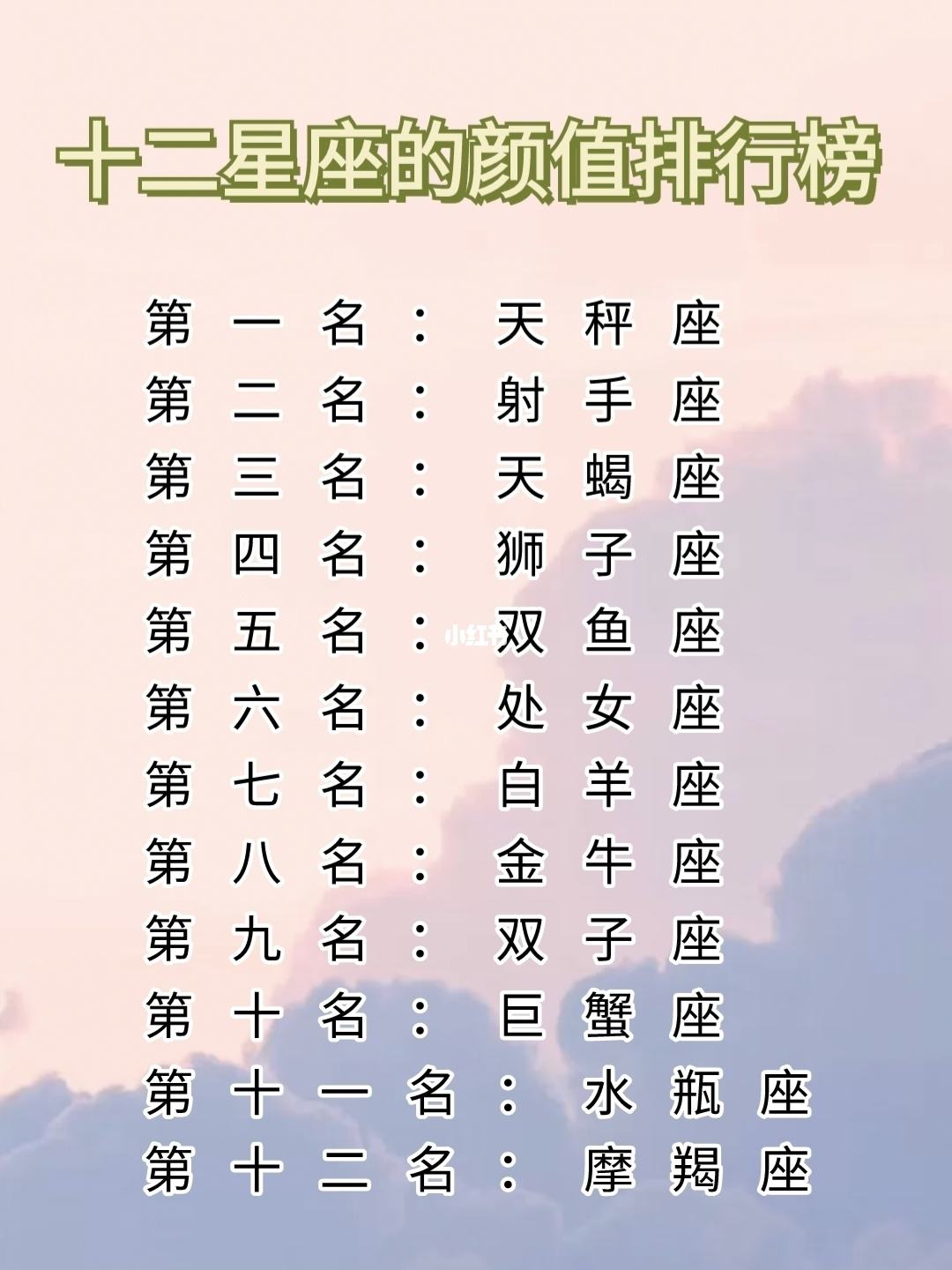 十二星座毒舌排名(星座毒舌排行榜)