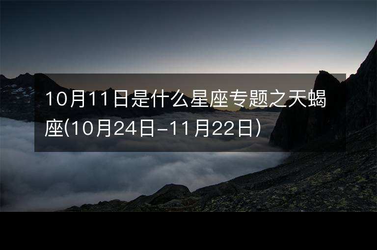 11月初九是什么星座(1990年11月初九是什么星座)