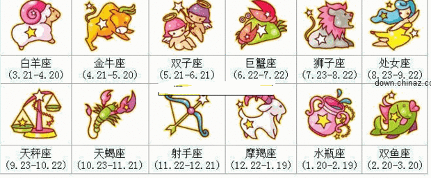 1月星座(1月星座月份表)