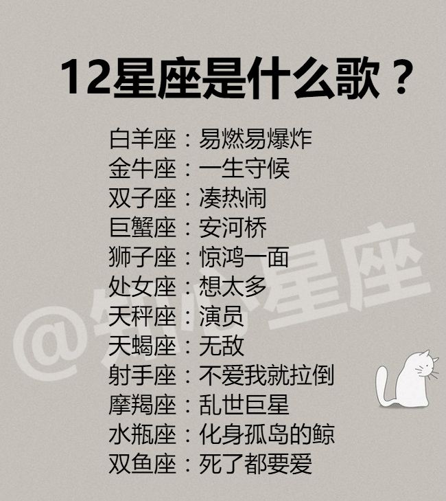 12星座的(12星座的爱在哪里)