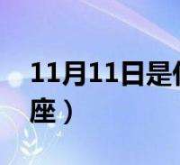 11月初3是什么星座(1990年农历11月初3是什么星座)