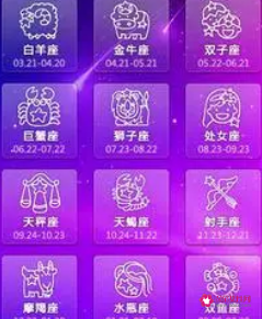 12星座表阳历(星座表十二星座表阳历)